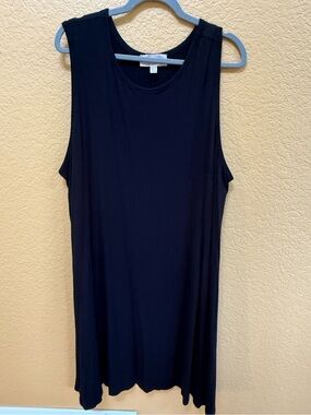Philosophy Black Sleeveless Scoop Neck Women's Top - Plus Size 3X